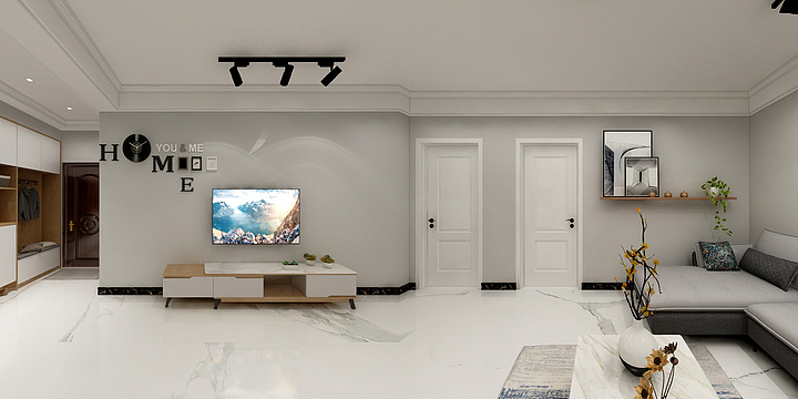 邵阳县九根藤装饰-东方明珠-14栋林女士雅居_-装修设计方案