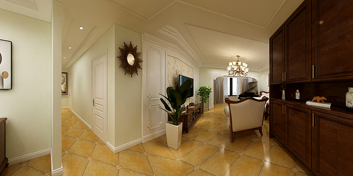 冯俊珺河南漯河市2冯盼盼-在水一方13#8东户-装修设计方案