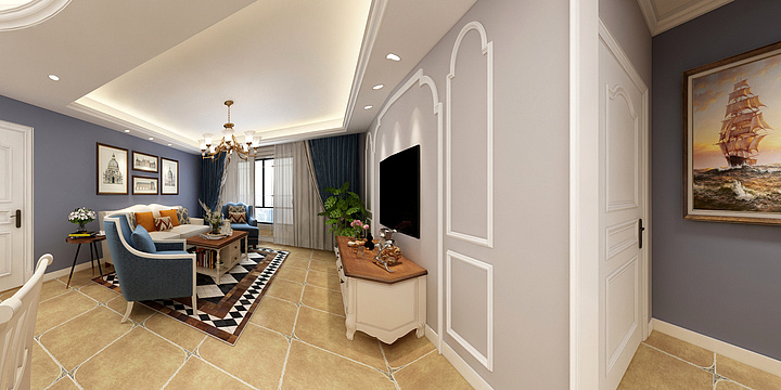 FANGRENYE-艺境美式-装修设计方案