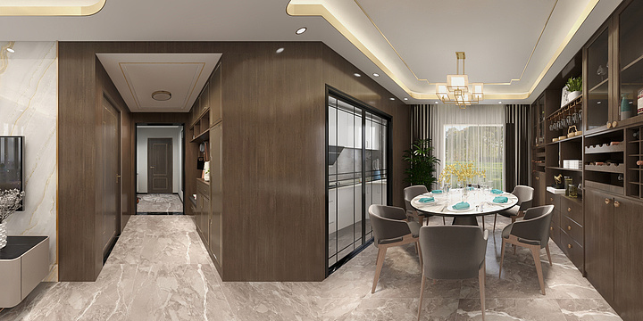 惠兰空间-万林湖9期1-703黄先生雅居-改-装修设计方案