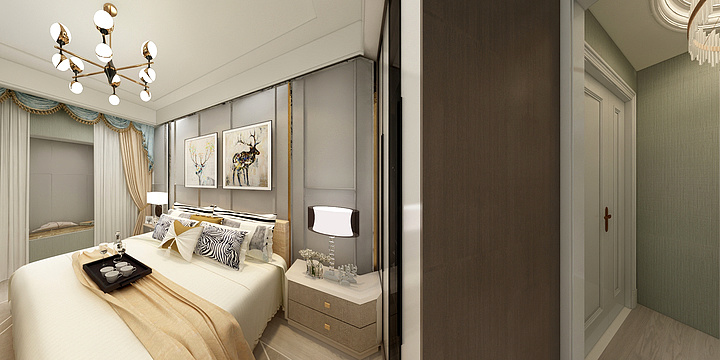 成都十六城装饰出品-148平米混搭-装修设计方案