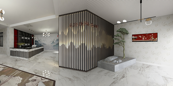 筑简设计-足浴中心效果图-副本-装修设计方案