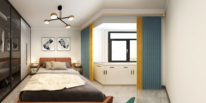 豪杰ELow-龙湖山庄-装修设计方案