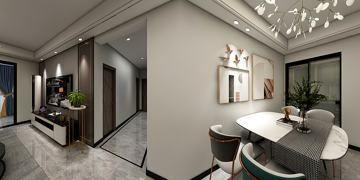 电话18523412762-西城国际116平-装修设计方案