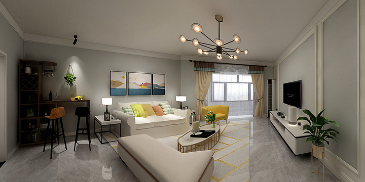 明筑全案设计-密西-装修设计方案