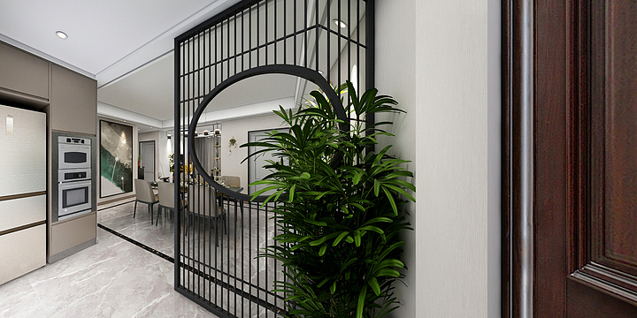 1825ZHnl-恒大瑞林嘉园121m²-装修设计方案