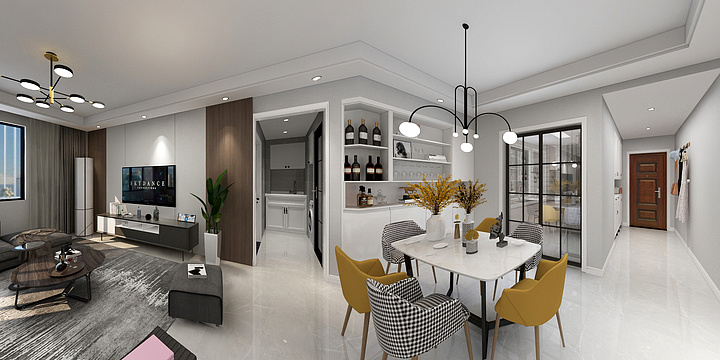 小小小曹设计-城市之光-装修设计方案