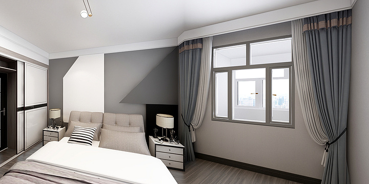 山西卓艺空间装饰-五交化A区-装修设计方案