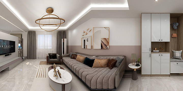 效果图集-中亚千企C3-505室-装修设计方案