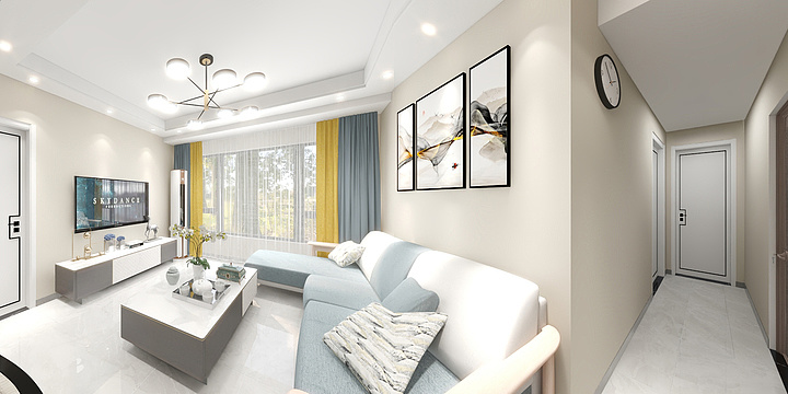 白澜-西城广场98-装修设计方案