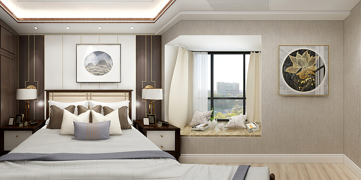 筑巢人文杰-辛静-中海广场120--副本-装修设计方案