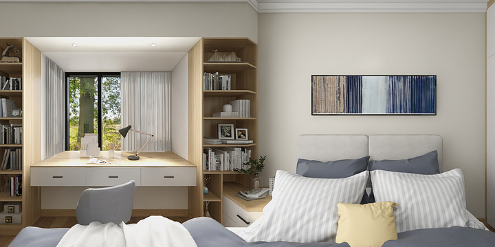 LinWeiH-万达滨江学府M1-2-1-330-装修设计方案