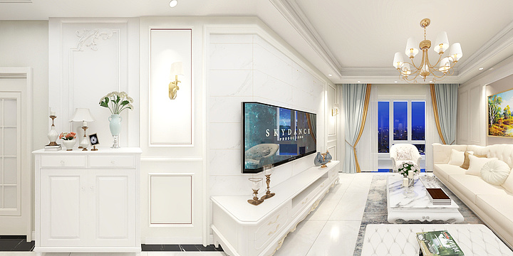 Tearmarks-幸福湾星澜4-2-4201梅女士-装修设计方案