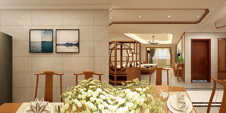 绿灯装饰-盛世广场2栋13楼-装修设计方案