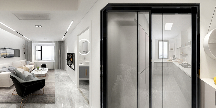 爱设计的姚姚-翠湖上郡-装修设计方案