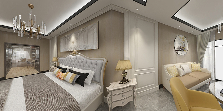 四水-中西结合-装修设计方案