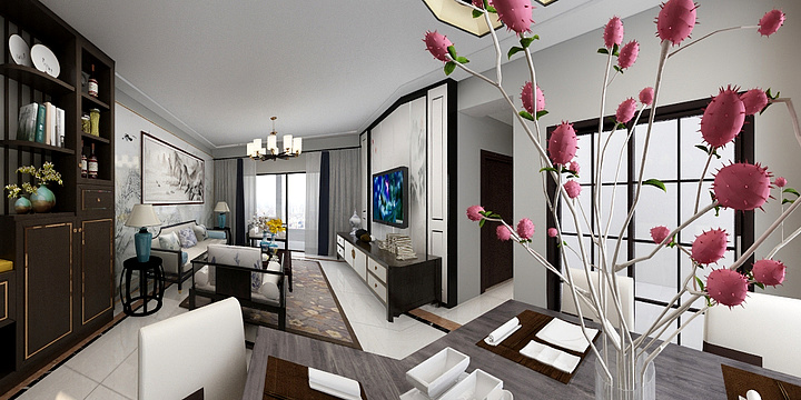 零零设计-华标峰湖御景-装修设计方案