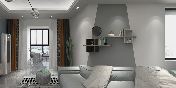 蒋珍Design-百步亭甘先生-装修设计方案