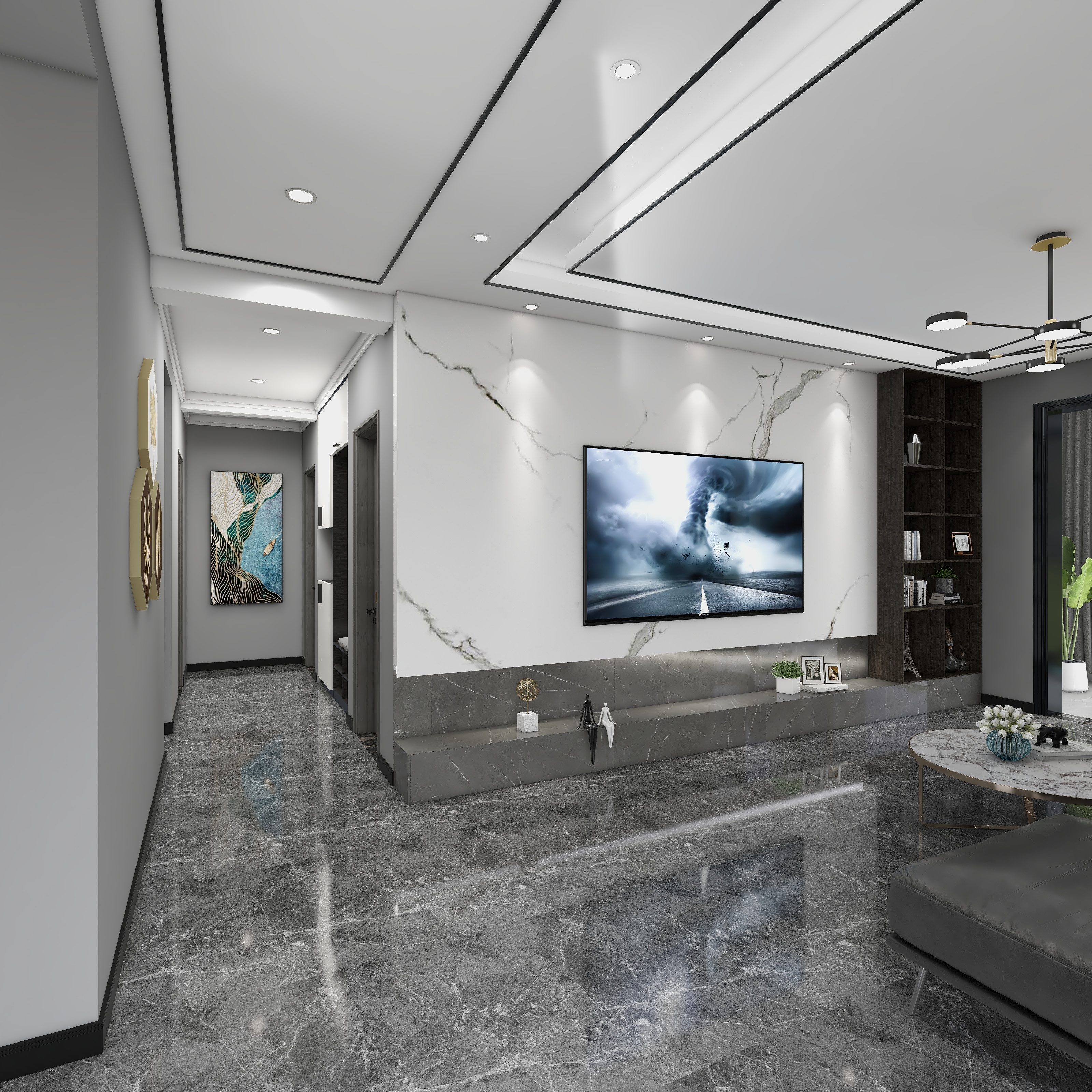 明辉装饰丶-锦绣城-装修设计方案