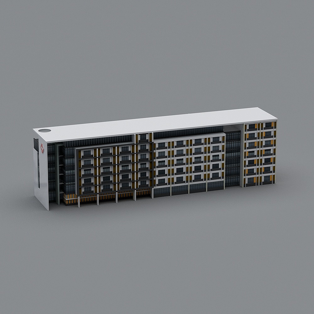 住院楼-20100305-2M3D模型
