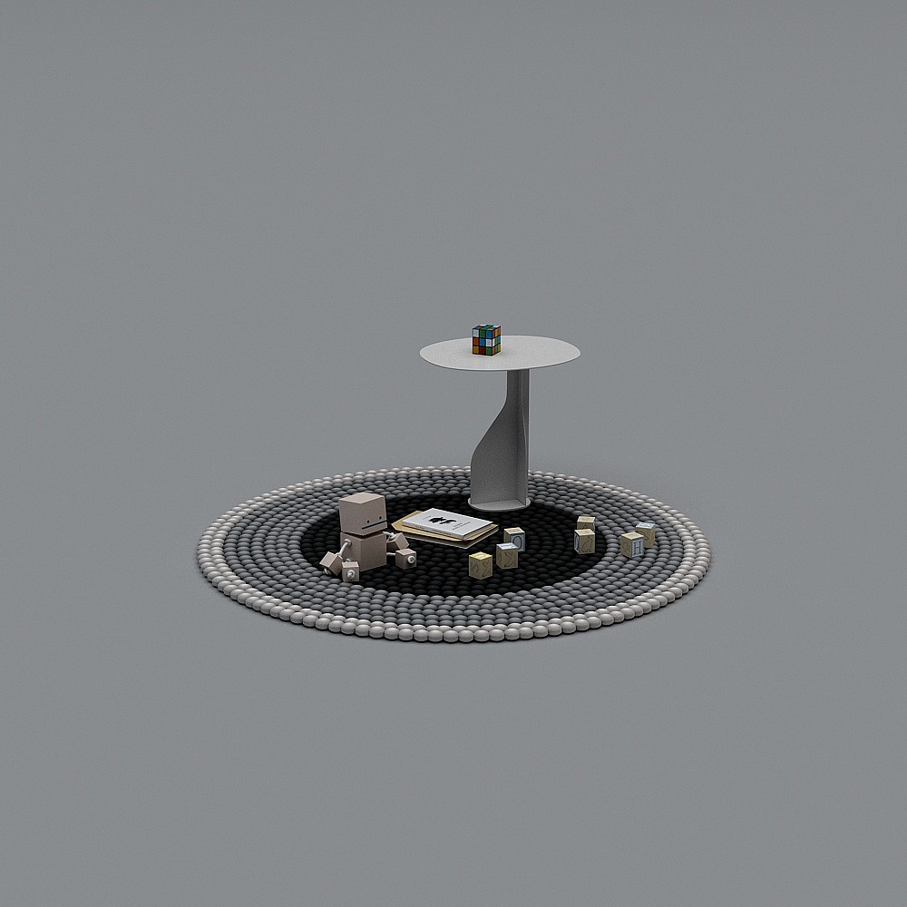 地毯饰品3D模型
