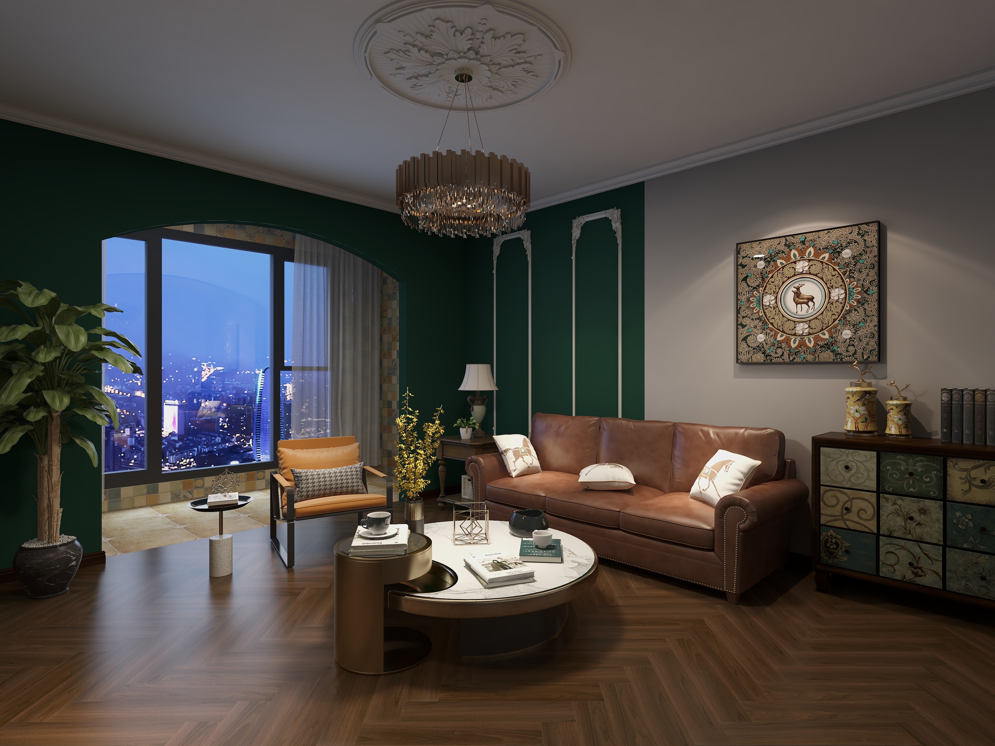 153****5200LjUv-惬意美式-装修设计方案