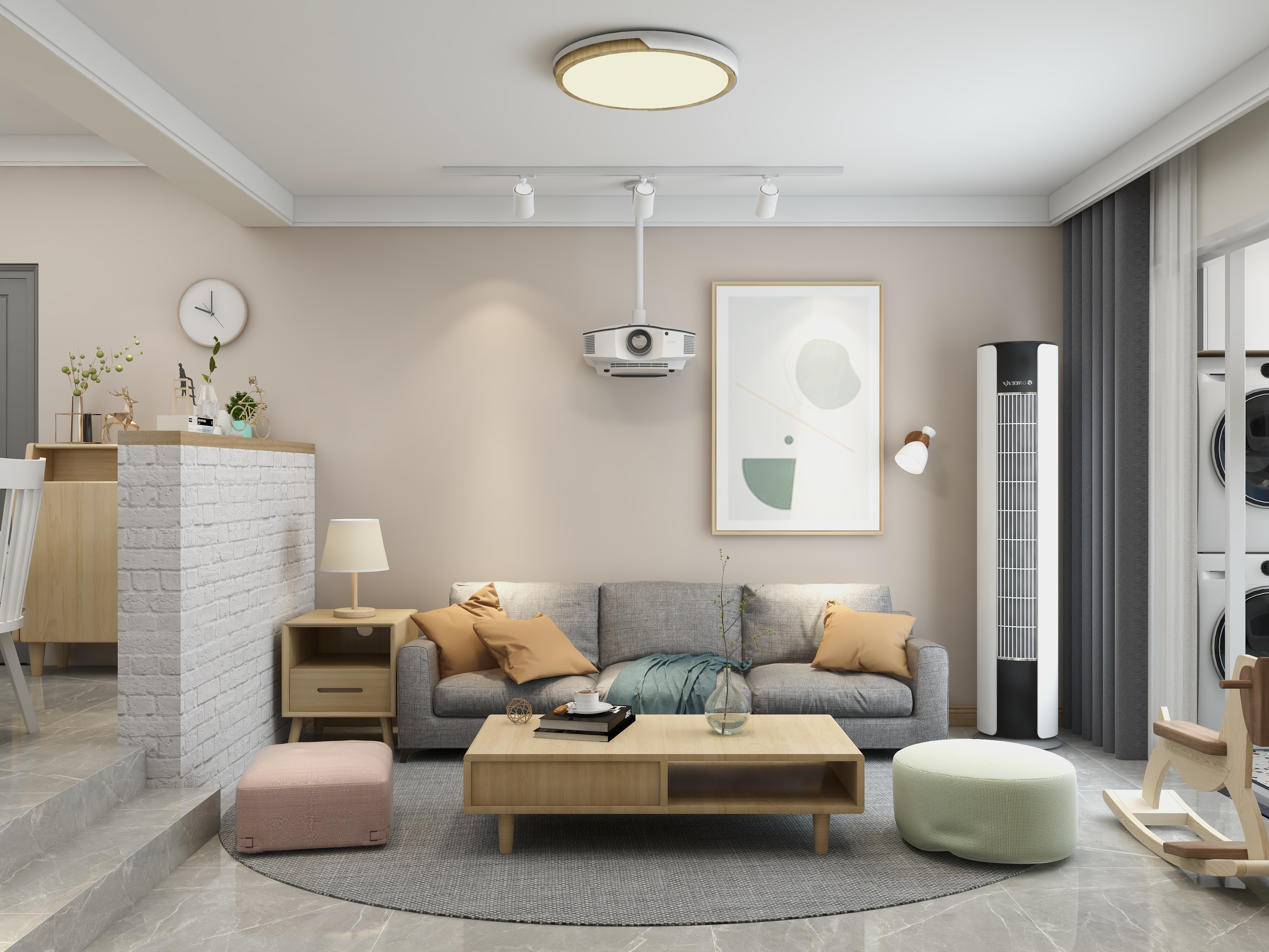 庄育霖-日式-深圳福田嘉洲豪园装修效果图