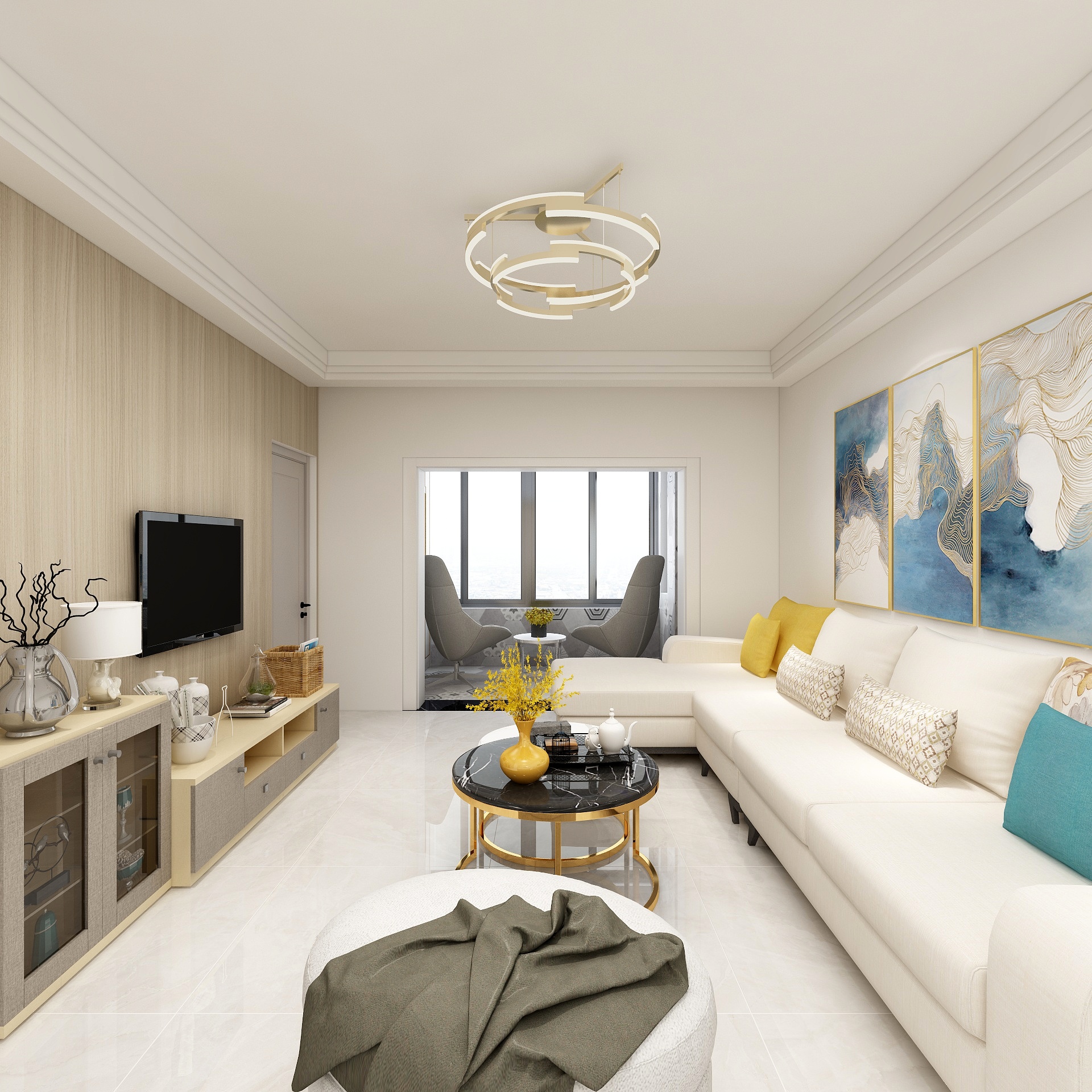 青彧工作室-0726星耀五洲69-2604-装修设计方案