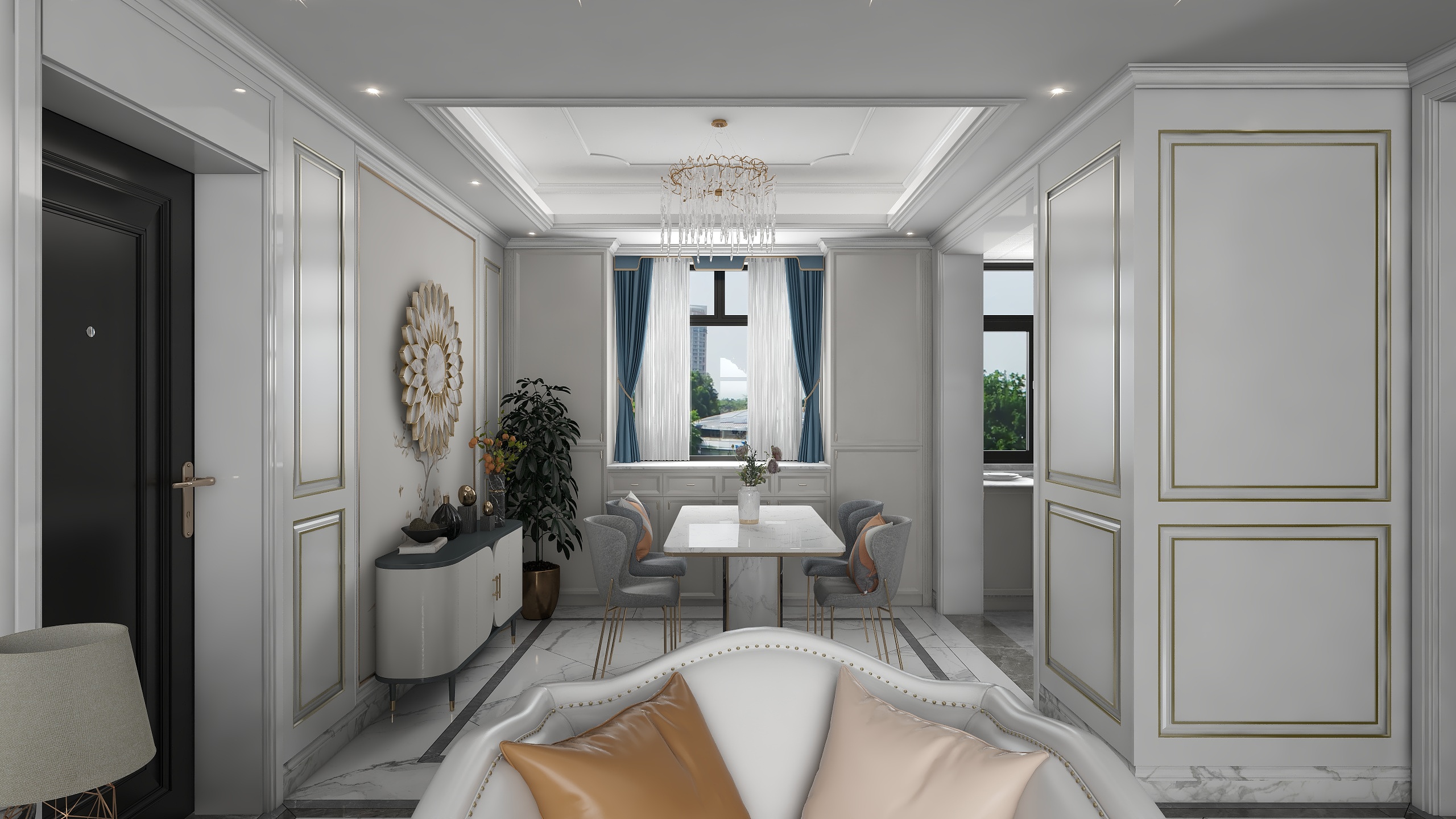 全案设计WVwi-成龙临时-装修设计方案