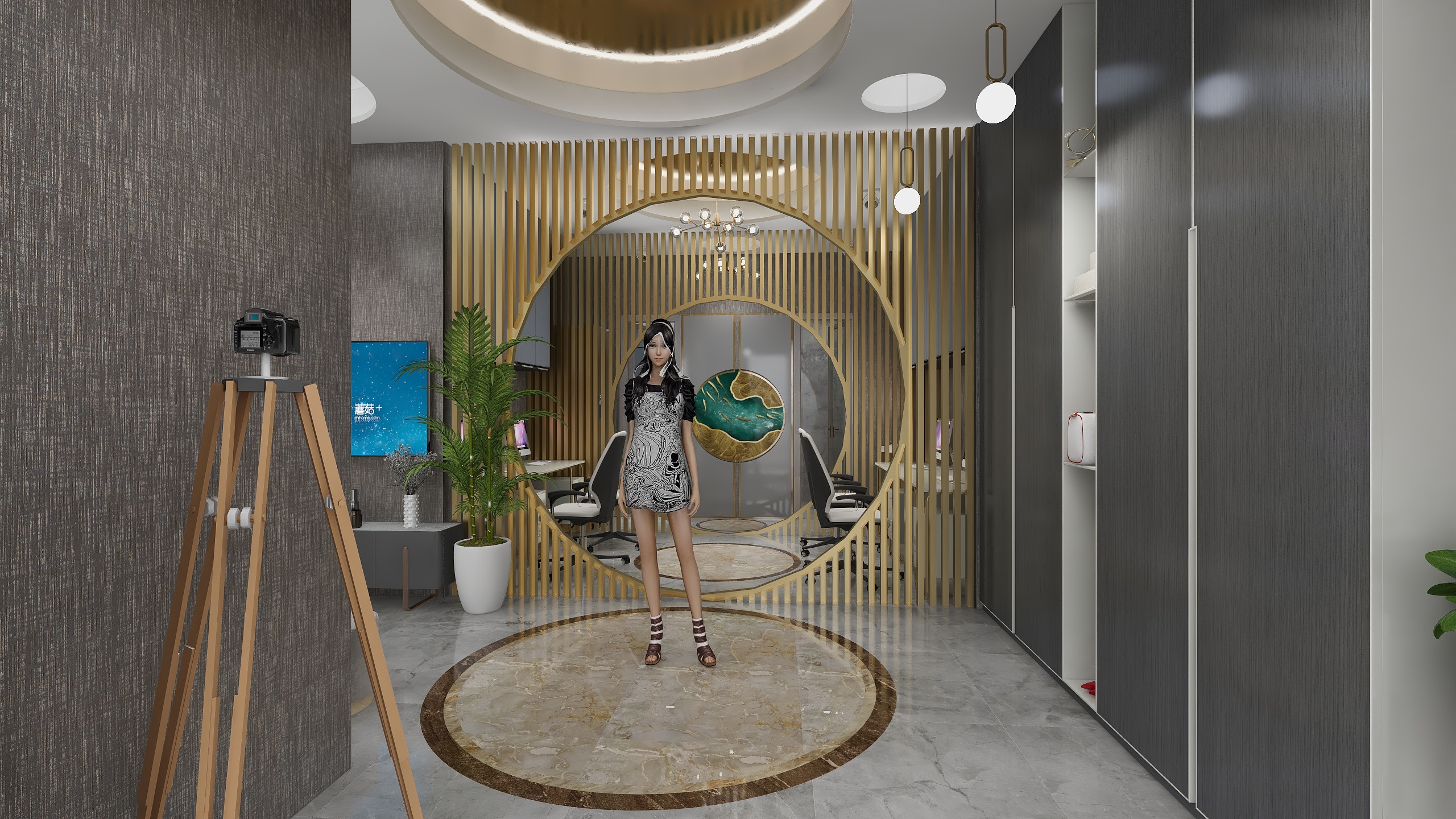 北京雕刻时光---空间设计-带货主播工作室设计方案-装修设计方案