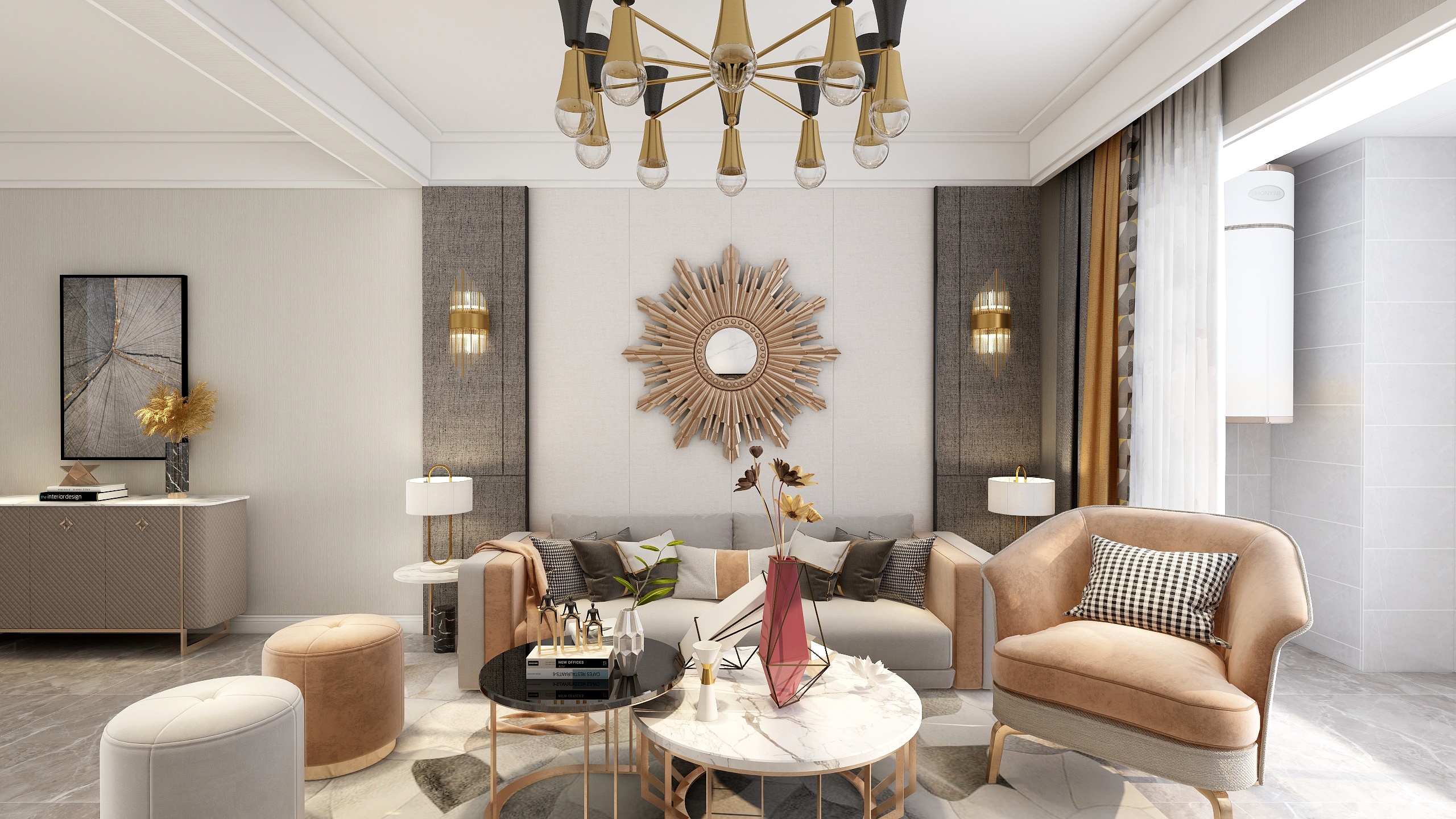 秦设计李衎达-水木年华100-装修设计方案