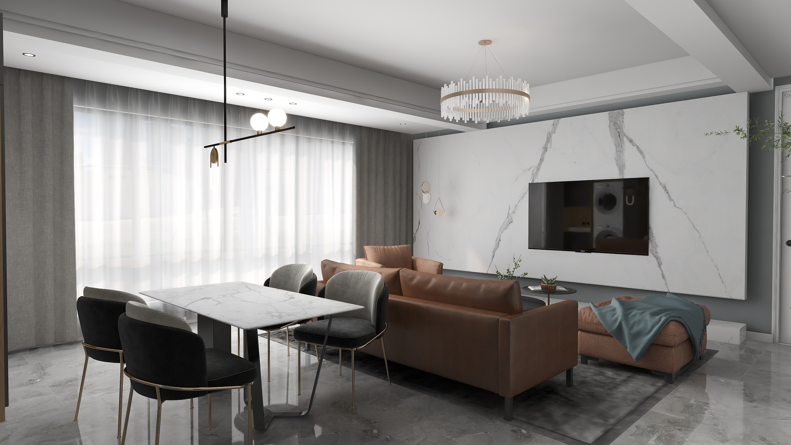 来个班加加-通辽-龙庭国际-装修设计方案