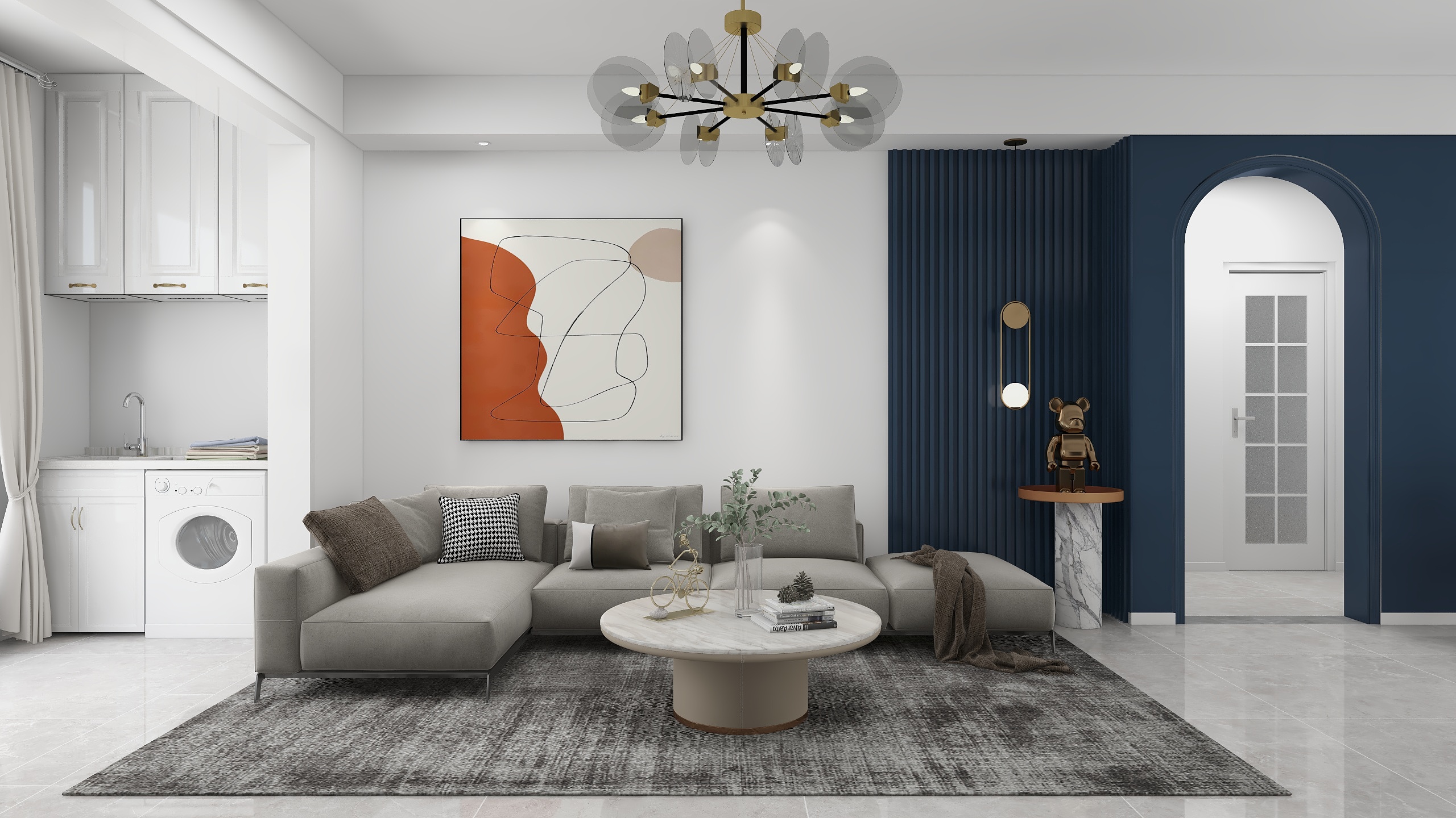 LULU一效果图表现-现代-装修设计方案