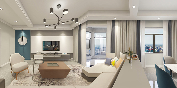 艺鼎CXQ-金都C3-601-装修设计方案