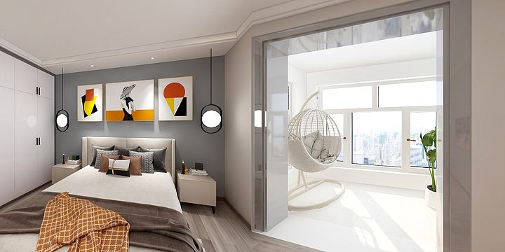 半平方装饰-新世纪-装修设计方案