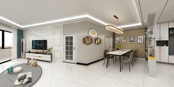 云派装饰周同-现代轻奢-装修设计方案