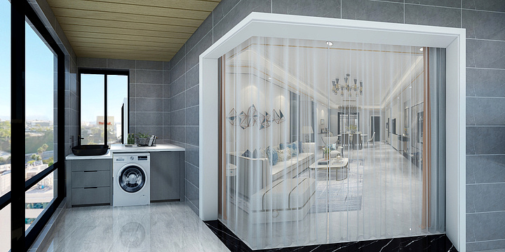 QM千墨-九龙湾4幢02户型平面方案-装修设计方案