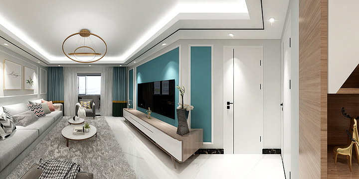 简一装饰马壮-曙光花园方案2-装修设计方案