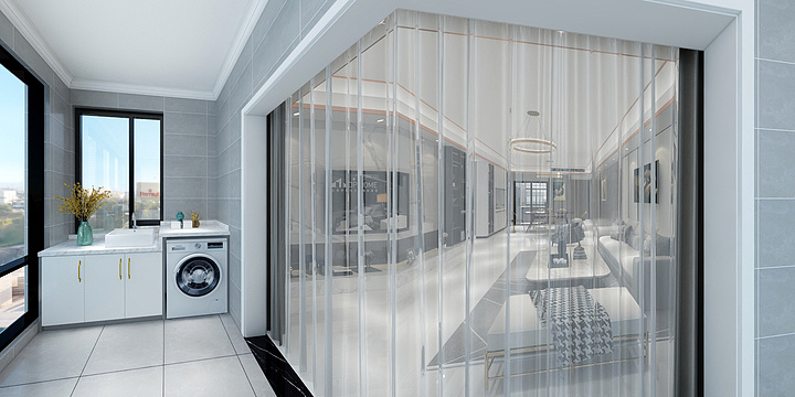 QM千墨-九龙湾4幢01户型平面方案-装修设计方案