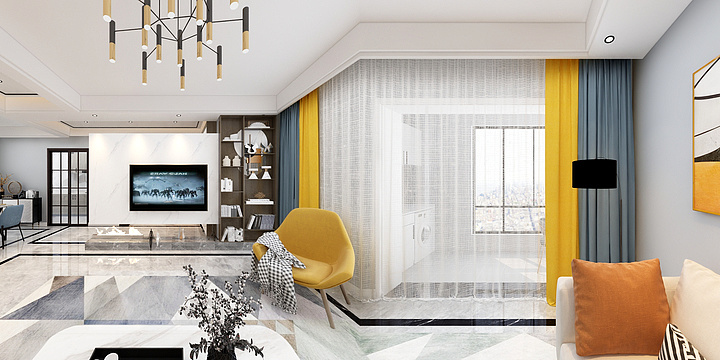 彼岸空间枫-星雨华府-1704-装修设计方案