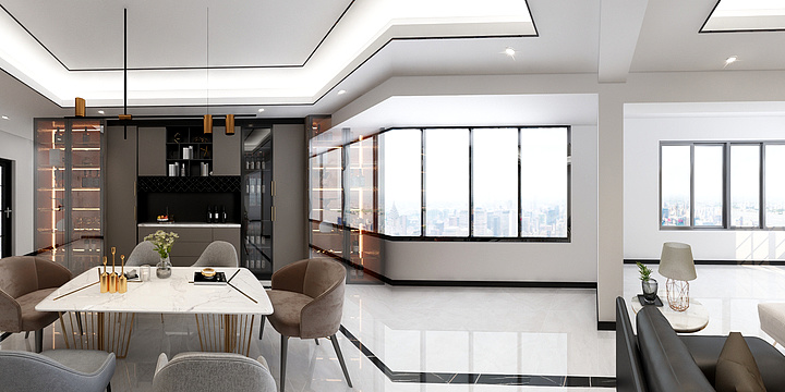 Designer大维-中央公馆-装修设计方案