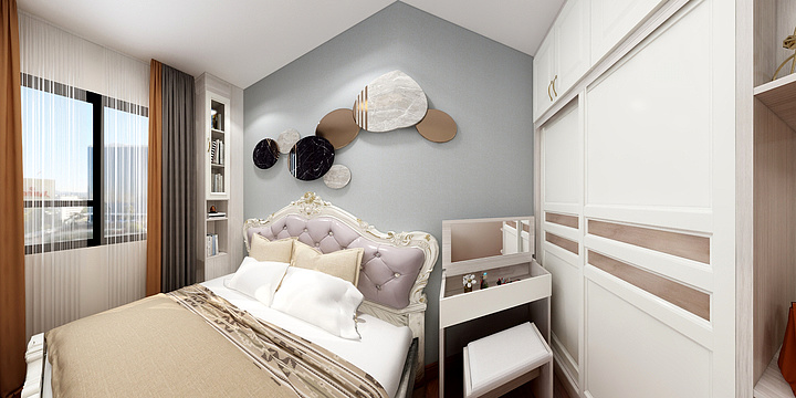 天木设计-广州乐意居卧室方案-副本-装修设计方案