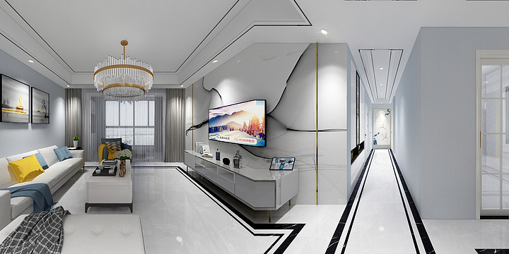 临泉木元装饰设计-皖新125-1-简约-装修设计方案