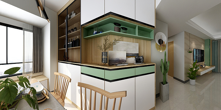 慕凡衣柜-万城名座11-1-2002-装修设计方案