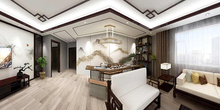 恒泰装饰007-富力大厦李总-装修设计方案