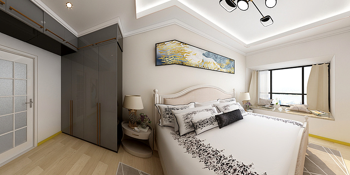 子悠-张兴亮-大邑县-轻奢风格-装修设计方案