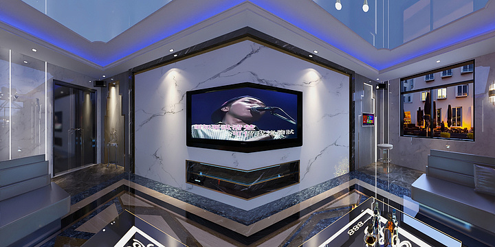 波子设计-KTV包厢-装修设计方案