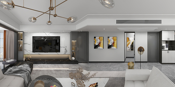 金豆-095-173㎡4室-装修设计方案