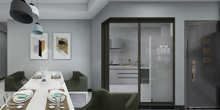 自然的气味-釜溪东岸苏总-装修设计方案