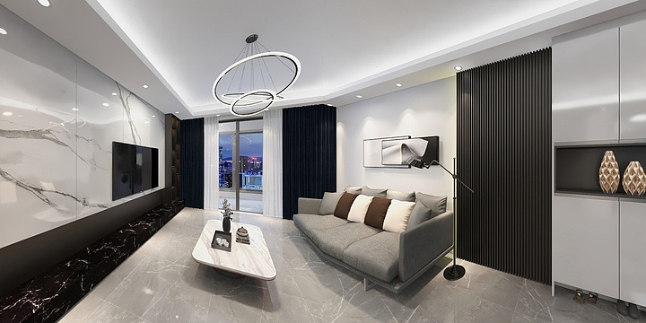 刘豪-顺景天成边户-装修设计方案